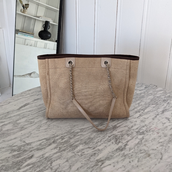 Sold - Chanel Deauville Tote - Picture 4 of 13